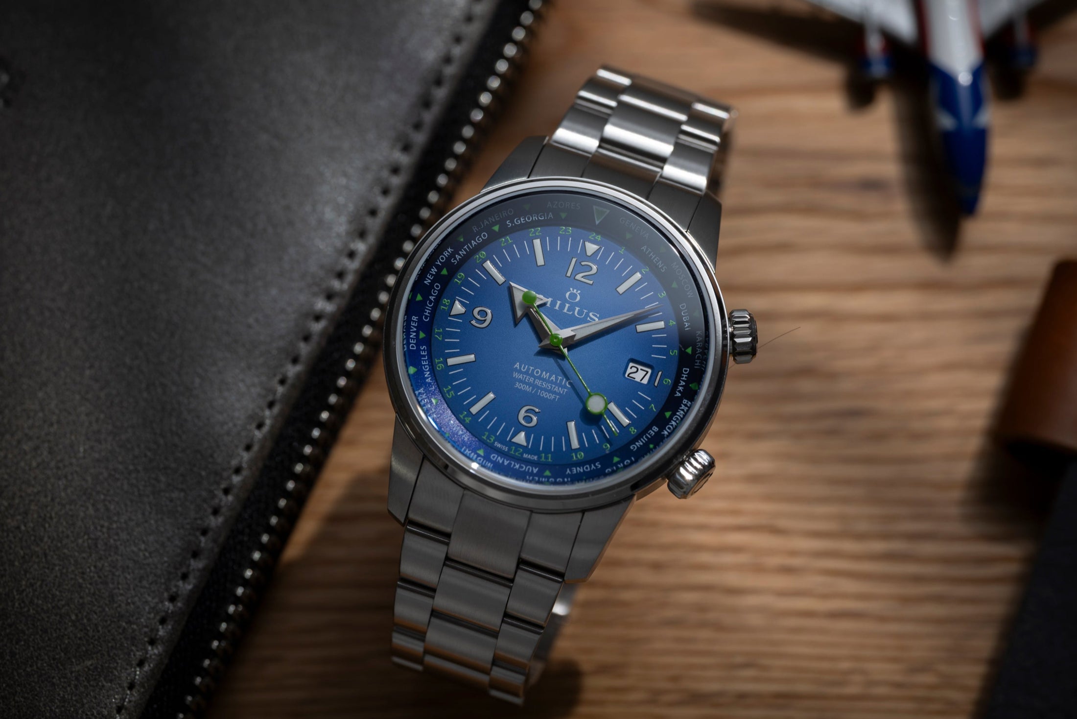 The three Milus collections — Snow Star, Archimèdes and LAB 01