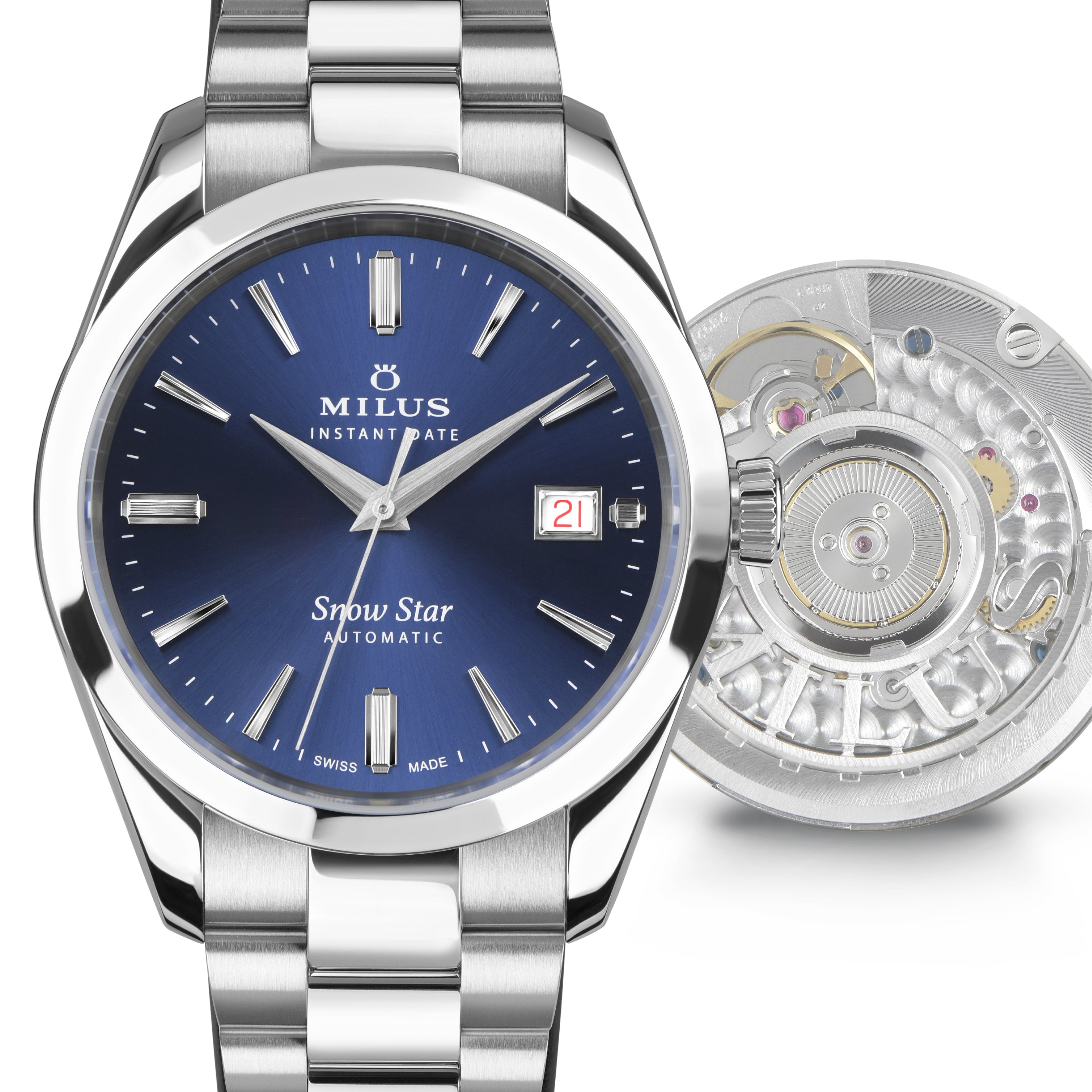 Caring for a Swiss automatic watch — Milus case and movement